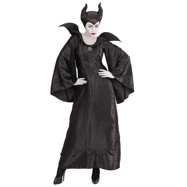 Robe d'Halloween Maléfique 2 pièces