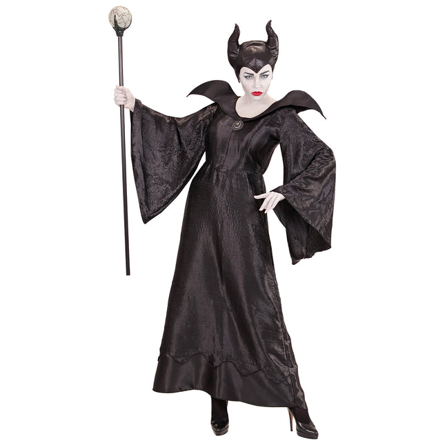 Robe d'Halloween Maléfique 2 pièces