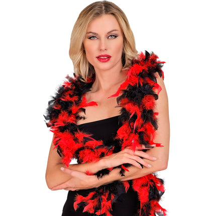 Boa rouge et noir 1,8 m