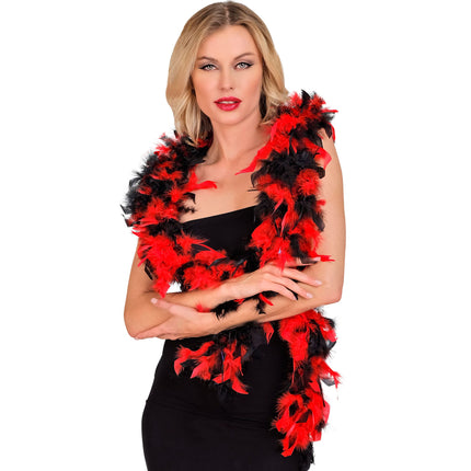 Boa rouge et noir 1,8 m