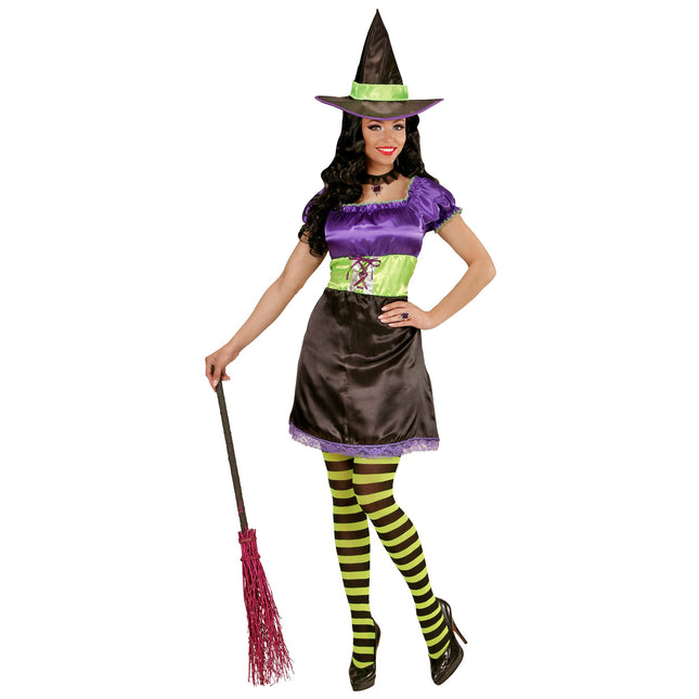 Robe d'Halloween Sorcière 2 pièces