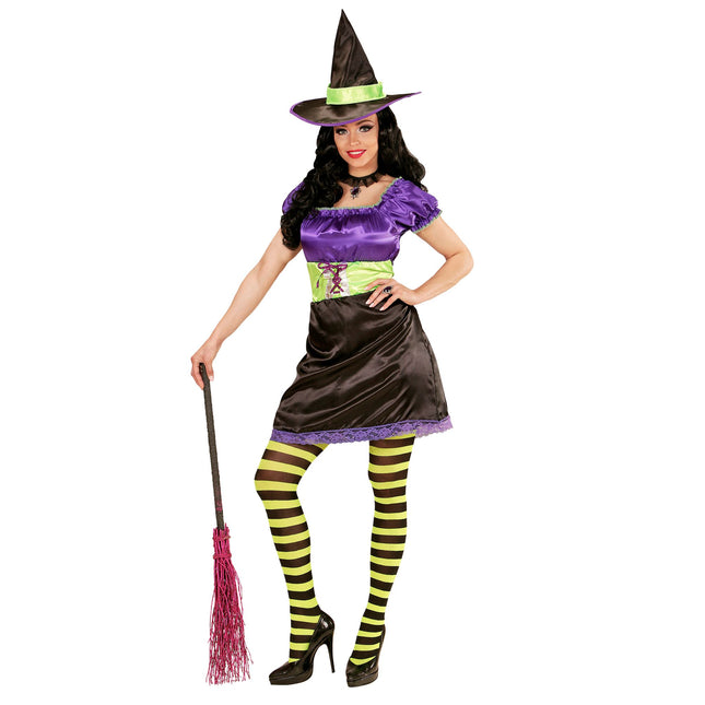 Robe d'Halloween Sorcière 2 pièces