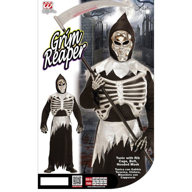 Costume d'Halloween Enfant Faucheur maigre 3 pièces