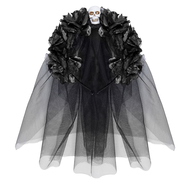 Bandeau d'Halloween avec voile