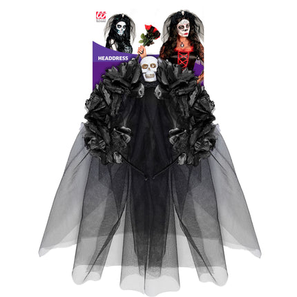 Bandeau d'Halloween avec voile