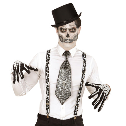 Crosses de bretelles d'Halloween