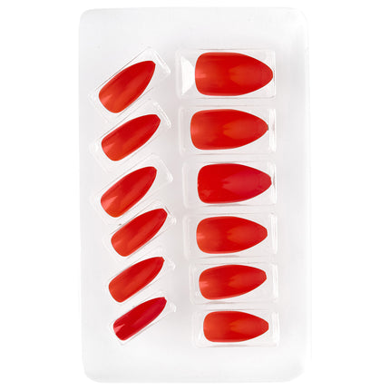Faux ongles rouges