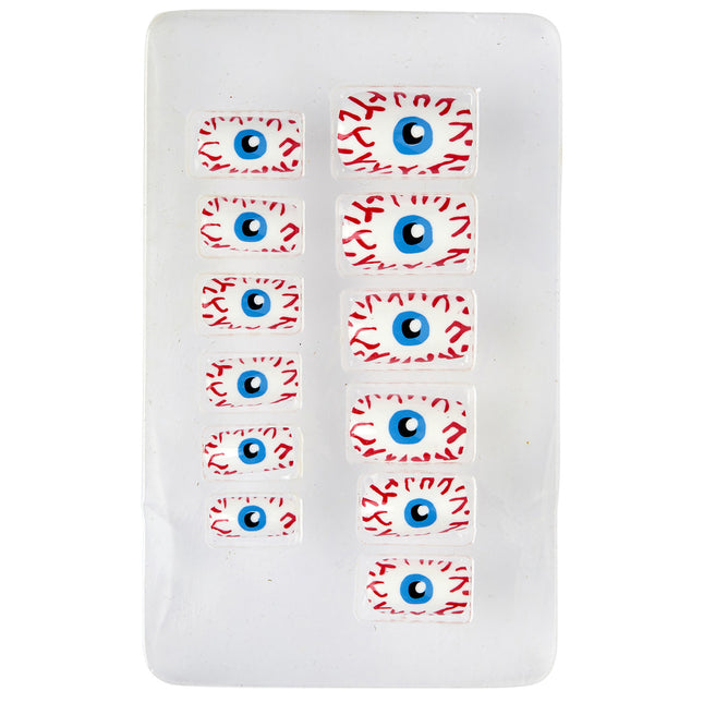 Halloween Faux ongles yeux