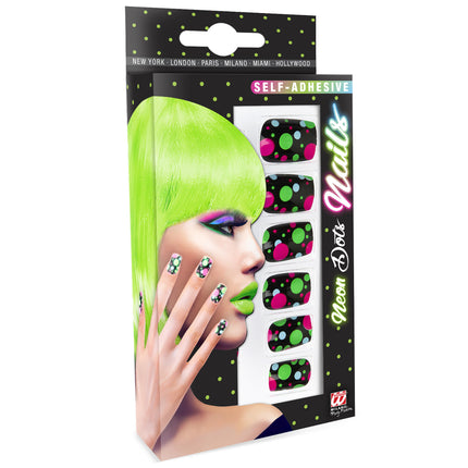 Ampoules pour faux ongles colorés