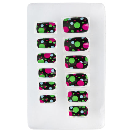 Ampoules pour faux ongles colorés