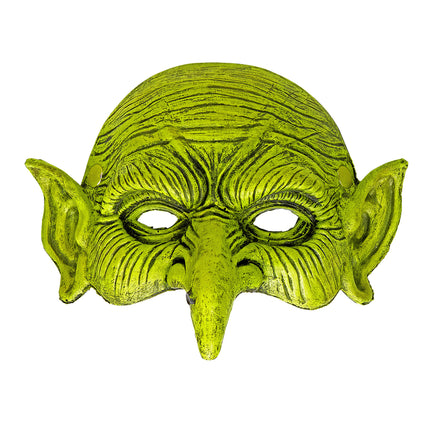 Masque d'Halloween Sorcière verte