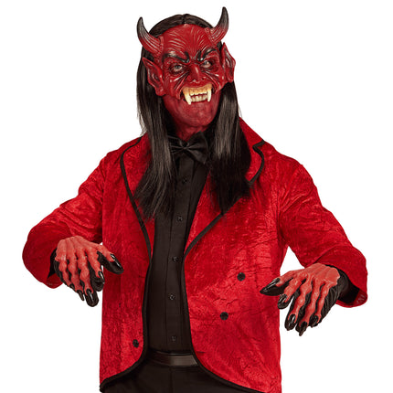 Masque du diable rouge