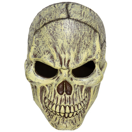 Masque d'Halloween Beige Skull