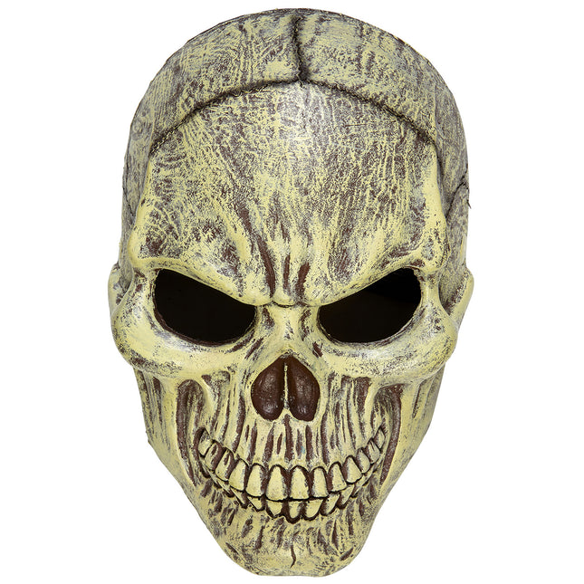 Masque d'Halloween Beige Skull