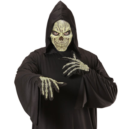 Masque d'Halloween Beige Skull