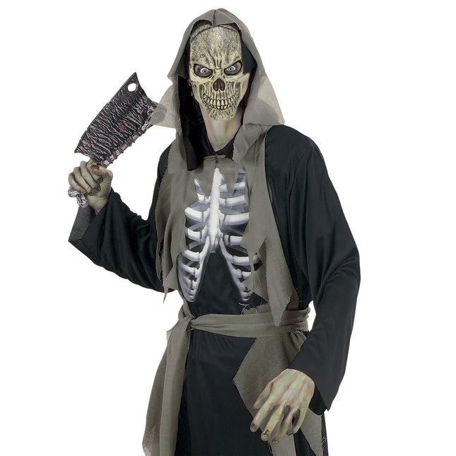Masque d'Halloween Beige Skull