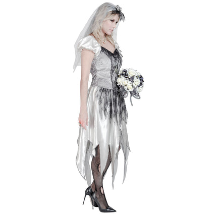Robe d'Halloween Dames Mariée Fantôme