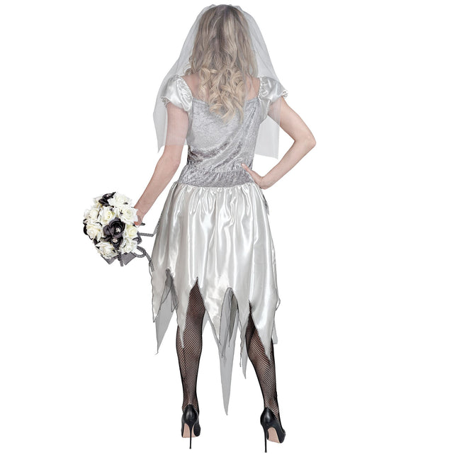 Robe d'Halloween Dames Mariée Fantôme