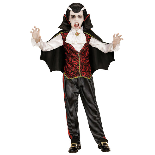 Costume d'Halloween Garçon Vampire 5 pièces