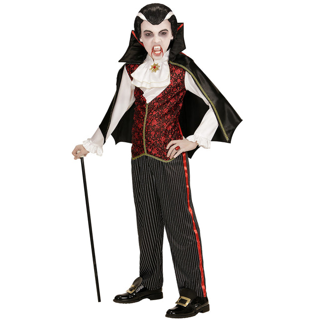Costume d'Halloween Garçon Vampire 5 pièces