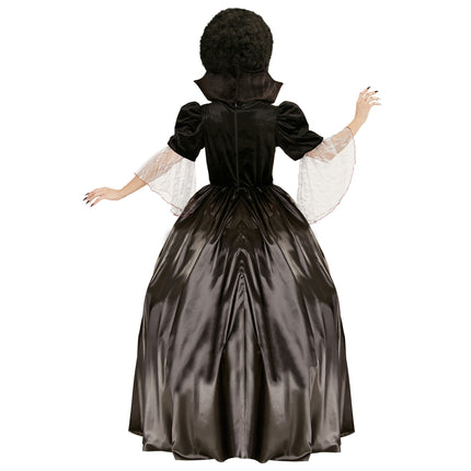 Robe d'Halloween Dames Vampire 4 pièces