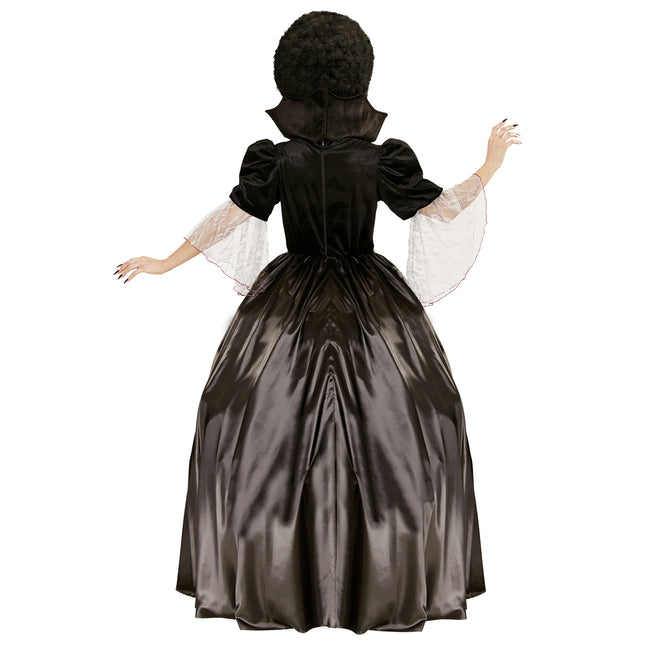 Robe d'Halloween Dames Vampire 4 pièces