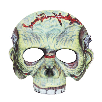 Masque d'Halloween Monstre Vert