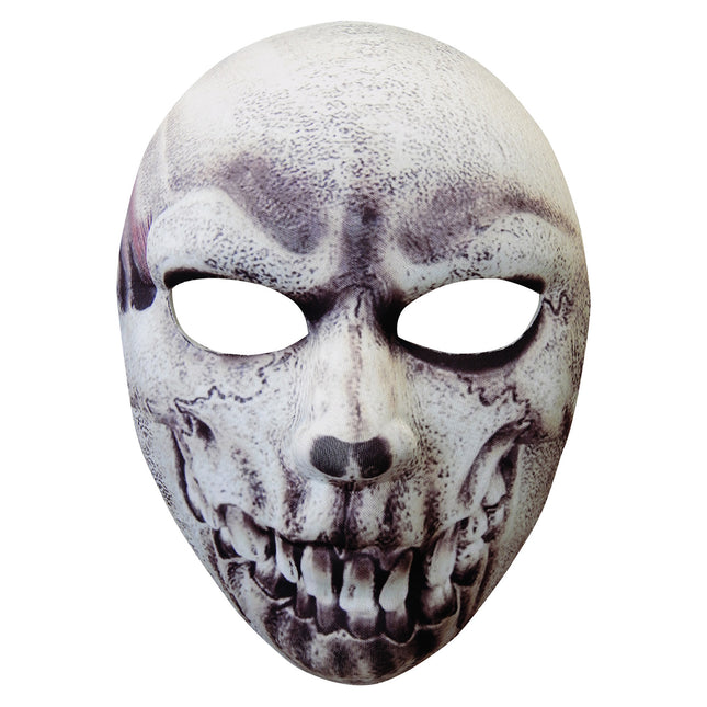 Masque d'Halloween Crâne gris