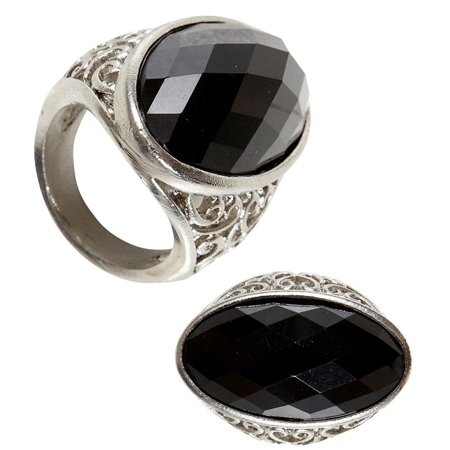 Bague d'Halloween Pierre précieuse