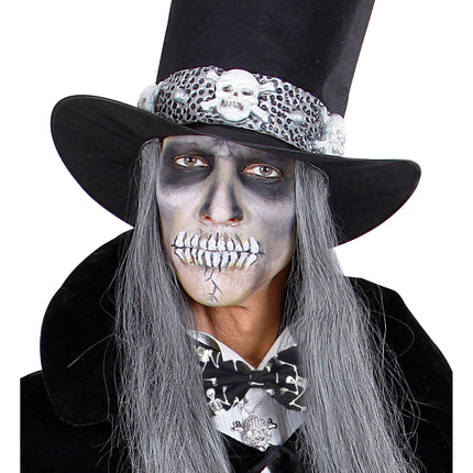 Squelette à nœud d'Halloween
