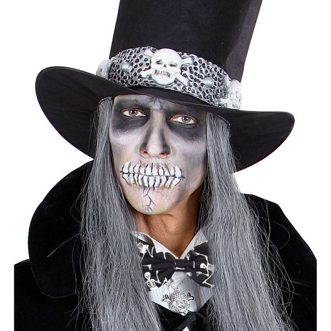 Squelette à nœud d'Halloween