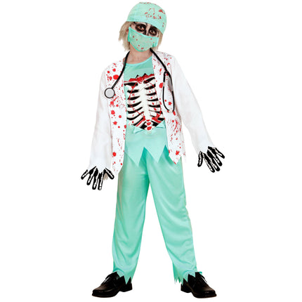 Costume d'Halloween Enfant Docteur Zombie