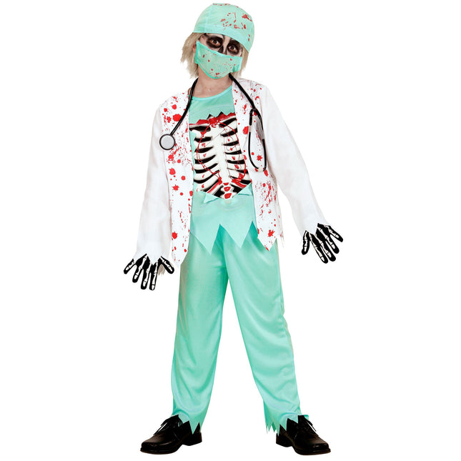 Costume d'Halloween Enfant Docteur Zombie