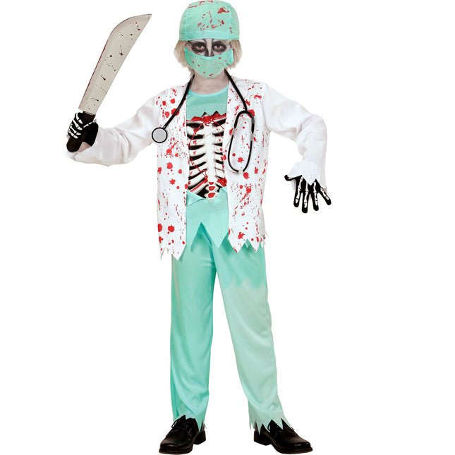 Costume d'Halloween Enfant Docteur Zombie