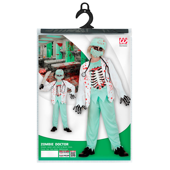 Costume d'Halloween Enfant Docteur Zombie