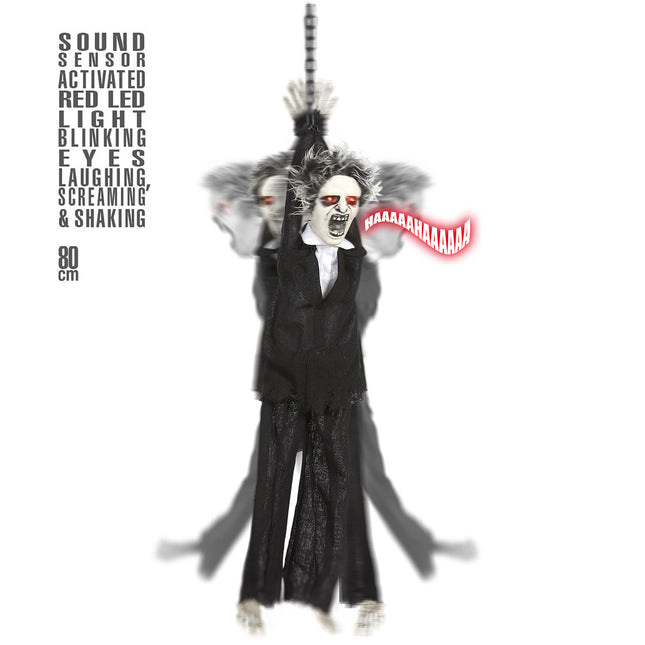 Halloween Doll Monster With Sound, Light And Motion 80cm (poupée monstre avec son, lumière et mouvement)