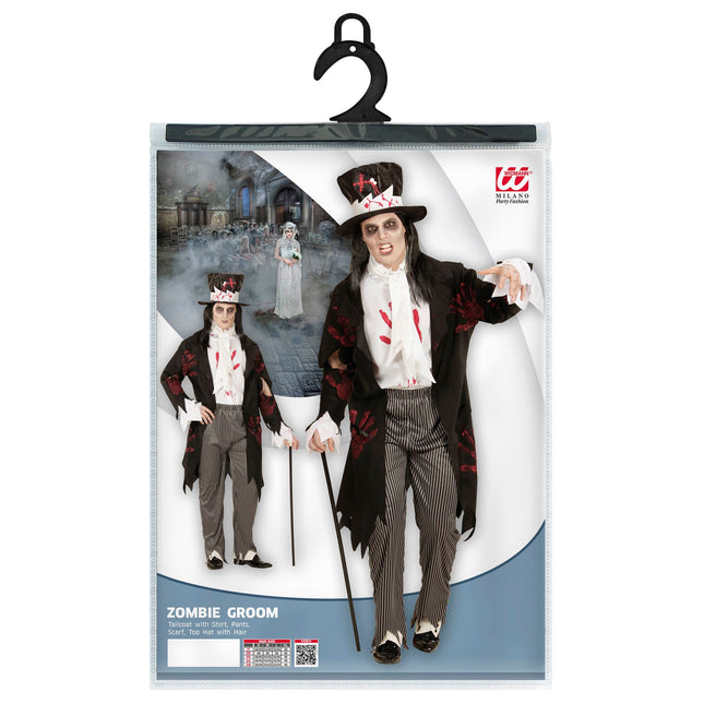 Costume d'Halloween Groom zombie pour homme