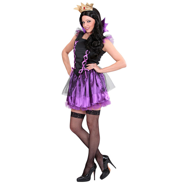 Robe d'Halloween Violet Dames Melfizia