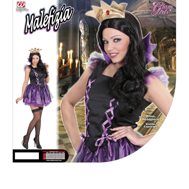 Robe d'Halloween Violet Dames Melfizia