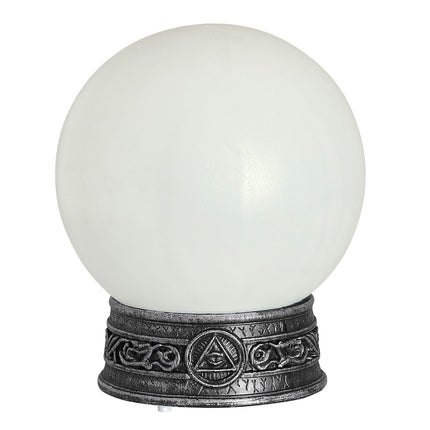 Globe d'Halloween en verre avec lumière