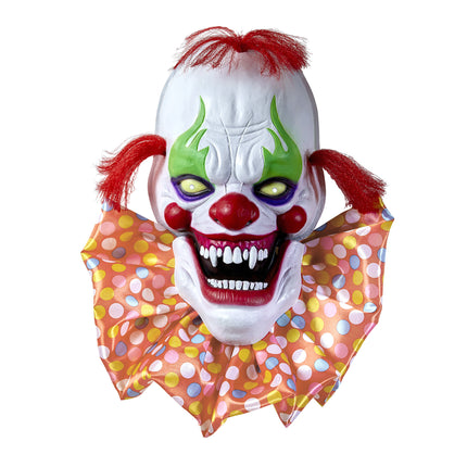 Poupée clown d'Halloween avec lumières