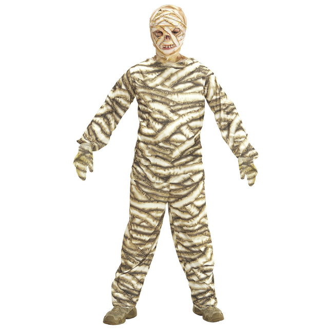 Costume d'Halloween enfant momie