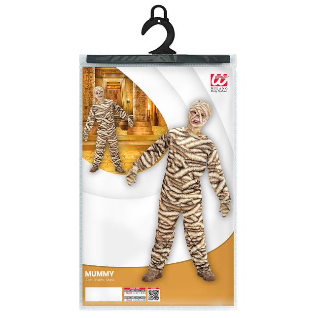 Costume d'Halloween enfant momie