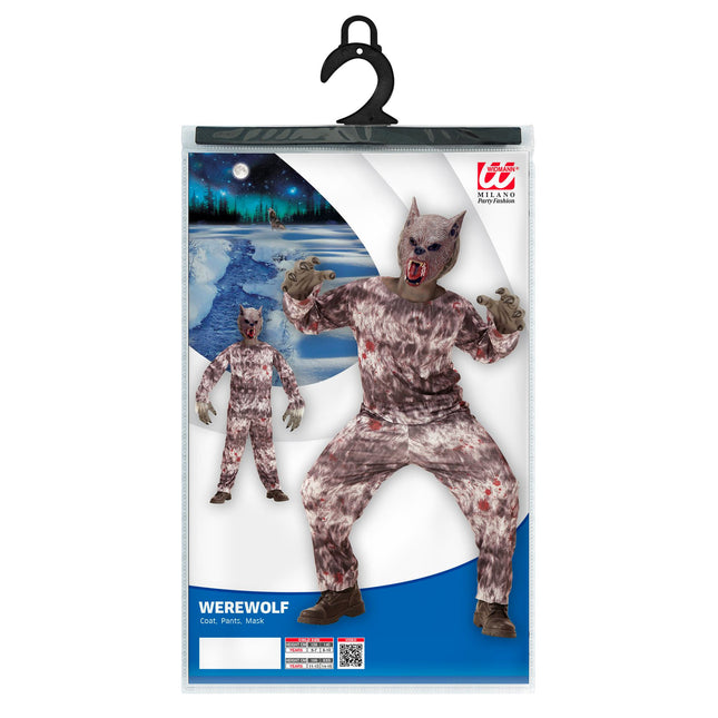 Costume d'Halloween Loup-garou enfant