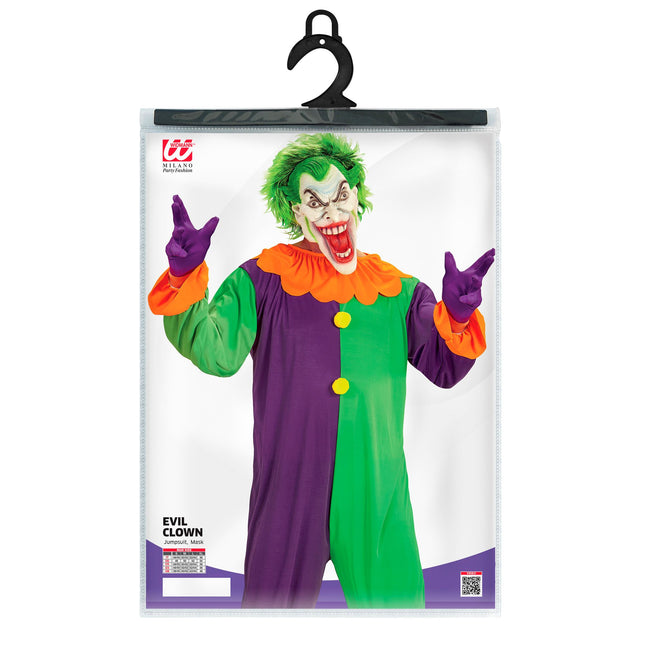 Costume d'Halloween Coloured Men's Joker