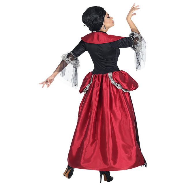 Robe d'Halloween Dames Vampire 3 pièces