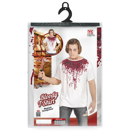 Chemise d'Halloween pour hommes Bloody