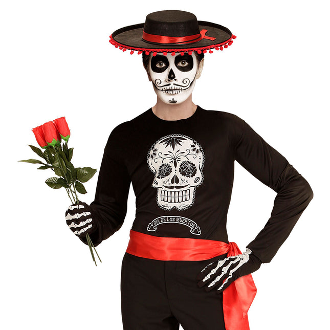 Chemise Dia De Los Muertos Enfant