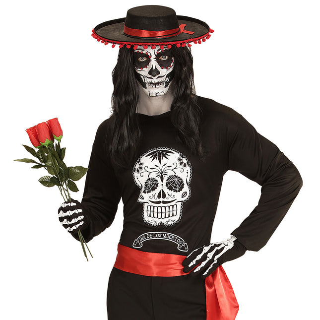 Chemise Dia De Los Muertos