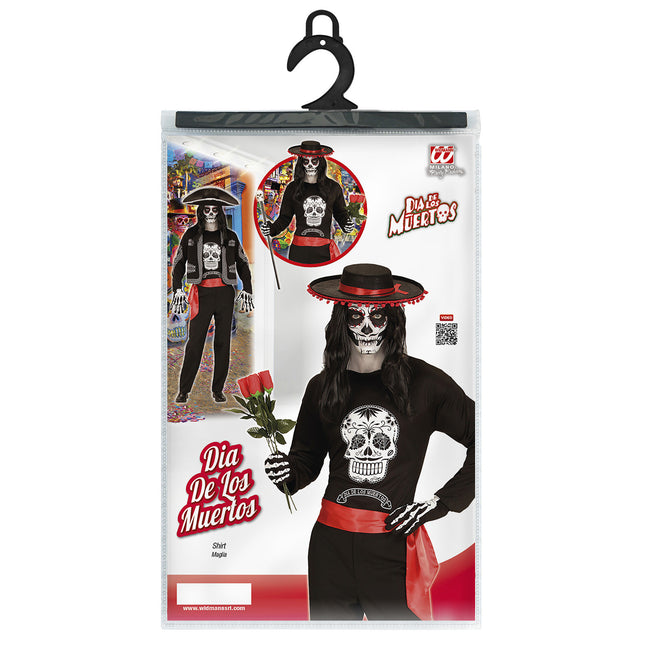 Chemise Dia De Los Muertos
